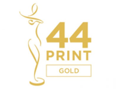 Gold win at the 44th Creativity International Awards